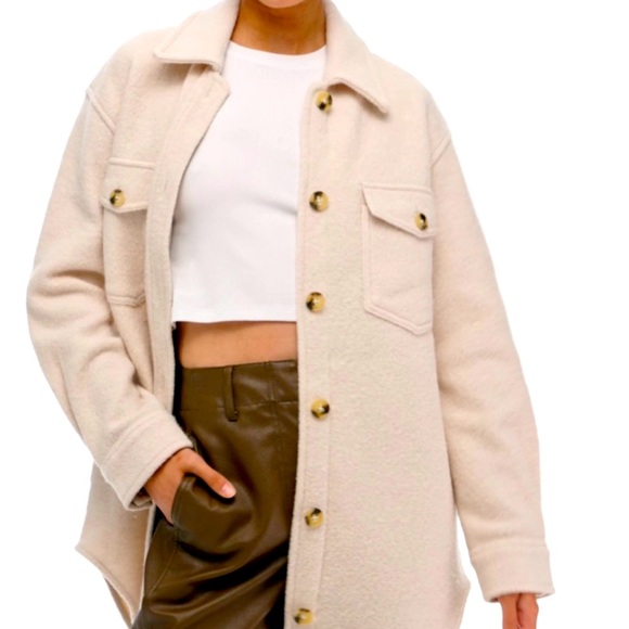 The Ganna Shirt Jacket - Picture 1 of 5